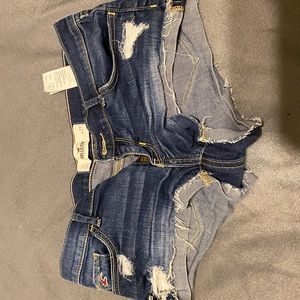 Hollister jean shorts